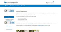 Desktop Screenshot of go.bemarianopolis.ca